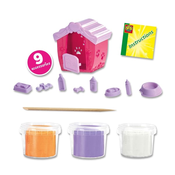 Miniatyrbillede 5 af 5: SES Creative Dough - Puppy's Modeleringsvoks Flerfarvet