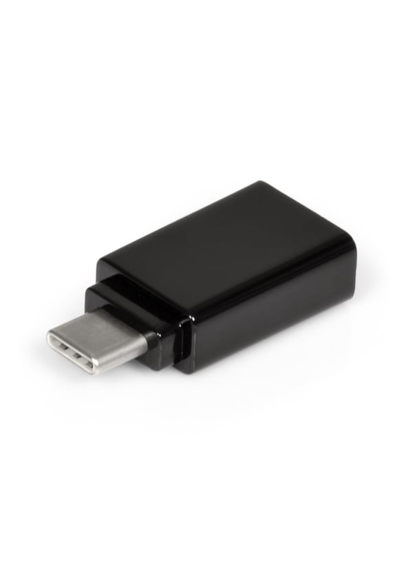 Port Designs 900142 kabelomvandlare (hane/hona) USB-C USB-A Svart