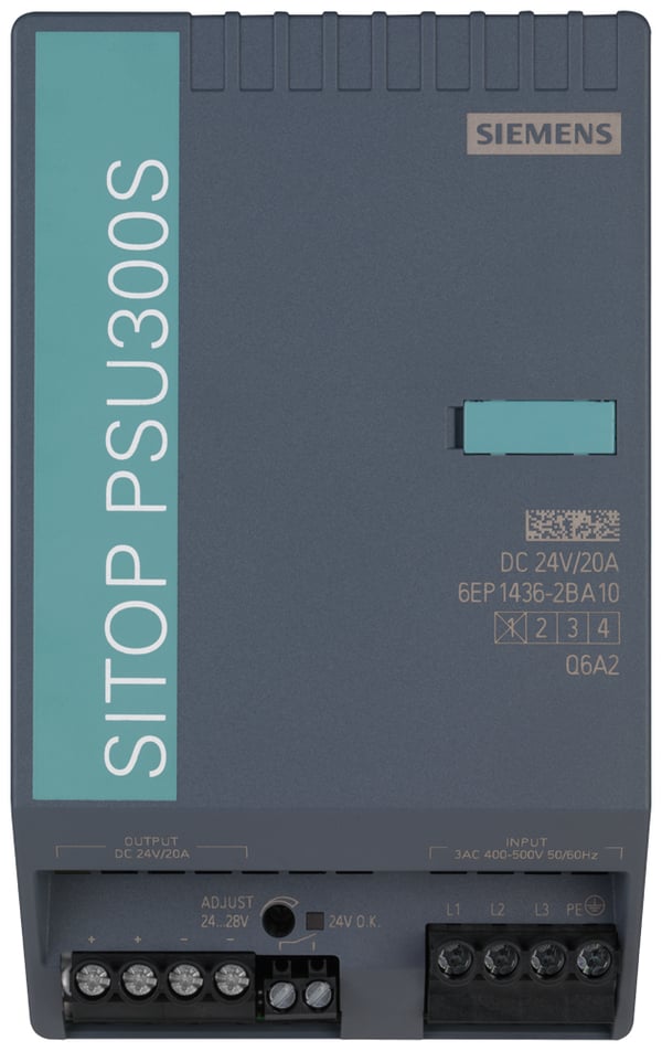 Siemens 6EP1436-2BA10 eladaptrar inomhus Multifärg