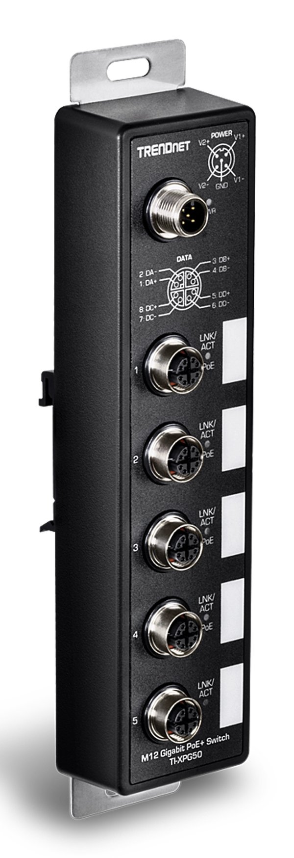 Pikkukuva 1 / 5: Trendnet TI-XPG50 verkkokytkin Hallitsematon Power over Ethernet -tuki
