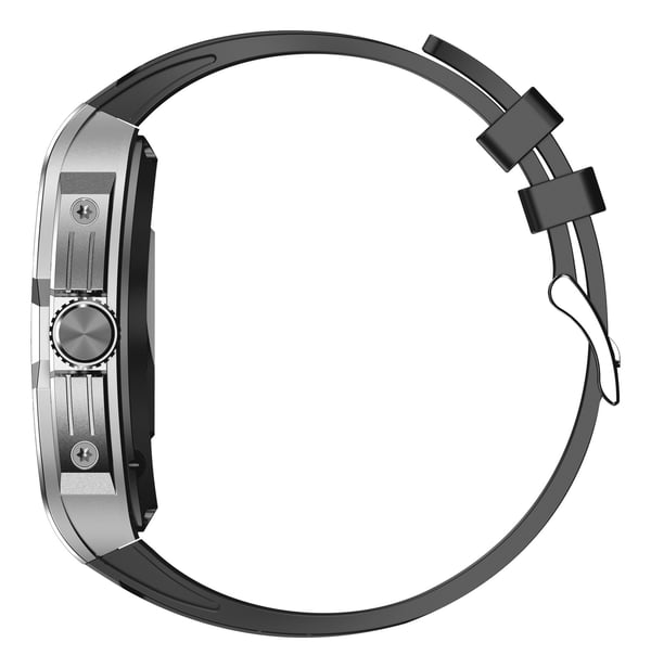 Ksix Hero 4,95 cm (1.95") AMOLED 45 mm Digital 410 x 502 pixel Berøringsskærm Metallic