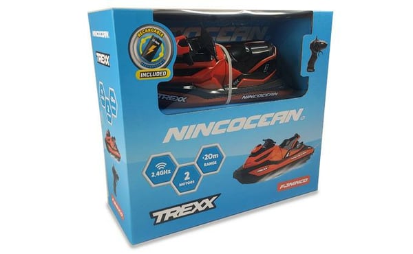 Miniatyrbild 2 av 3: NINCO NH99038 radiostyrd modell Båt Elmotor
