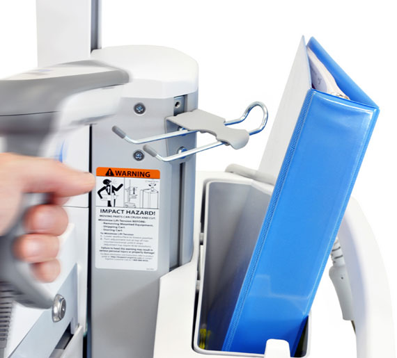 Miniatyrbillede 2 af 2: Ergotron Scanner Holder Metal