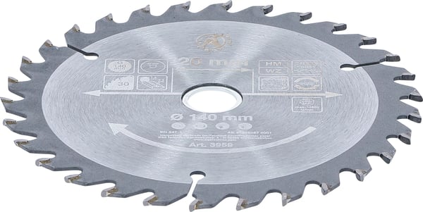 BGS technic Carbide Tipped Circular Saw Blade