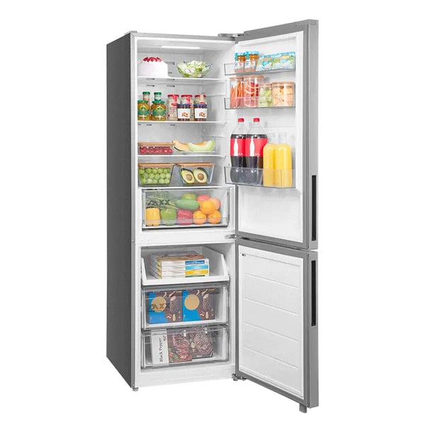 Miniatyrbillede 10 af 11: Midea MDRB548MME46 køle-/fryseskab Fritstående 401 L Rustfrit stål