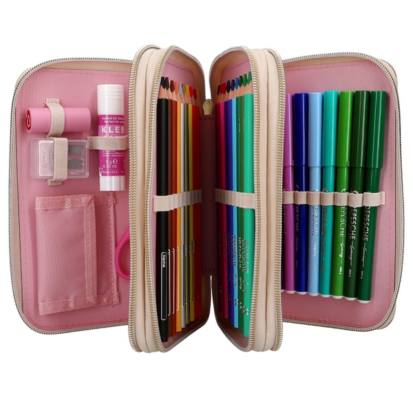 Miniatyrbillede 5 af 7: Miss Melody Triple Pencil Case CLASSIC