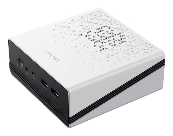 Miniatyrbillede 6 af 8: Chuwi UBox AMD Ryzen™ 5 6600H 16 GB DDR5-SDRAM 512 GB SSD Windows 11 Pro Mini PC Sølv