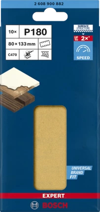 Miniatyrbild 2 av 7: Bosch 2 608 900 882 slipskiva Trä Sandpapper