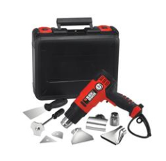 Miniatyrbillede 3 af 6: Black & Decker KX2200K varmepistol 720 l/min 645 °C 2000 W Sort, Rød