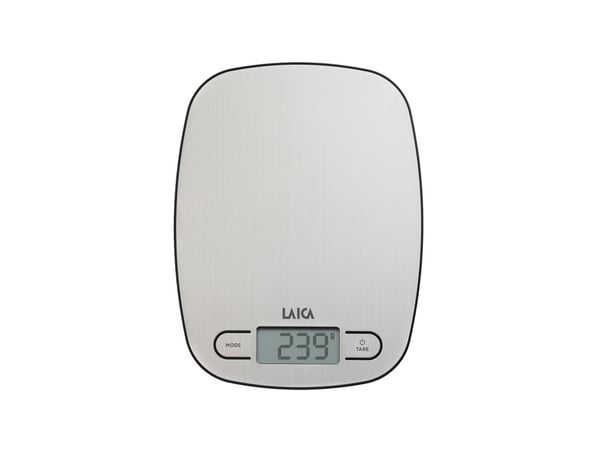 Laica KS1033 køkken- og diætvægt Rustfrit stål Bordplade Oval Elektronisk køkkenvægt