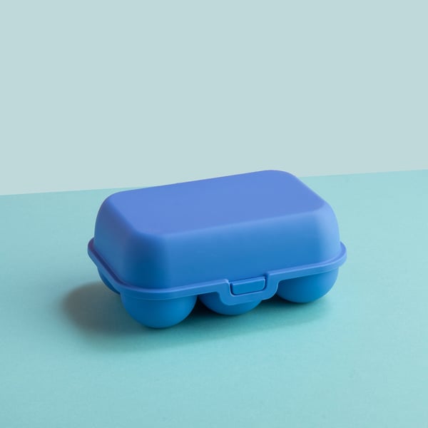 Miniatyrbild 2 av 3: koziol to go mini Rektangulär Låda Blå 1 styck