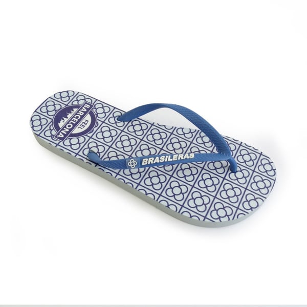 Miniatyrbild 3 av 5: Brasileras UBFBCNPN19W_40-41 flip flop och badtoffla Honkoppling Blå
