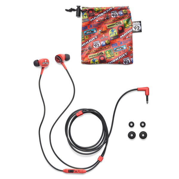 PowerA NSHS0399-01 hovedtelefoner/headset Ledningsført I ørerne Spil Sort, Rød