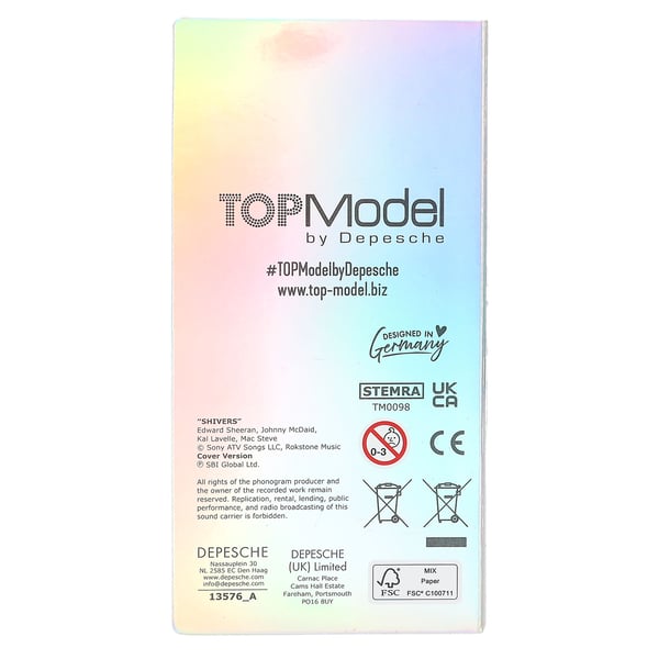TOPModel Mini Colouring Book With Sound