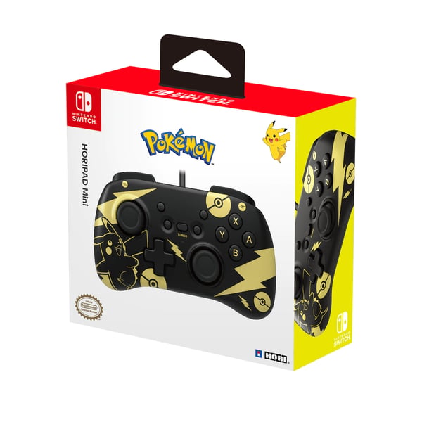 Hori HORIPAD Mini Svart, Guld USB Spelplatta Nintendo Switch