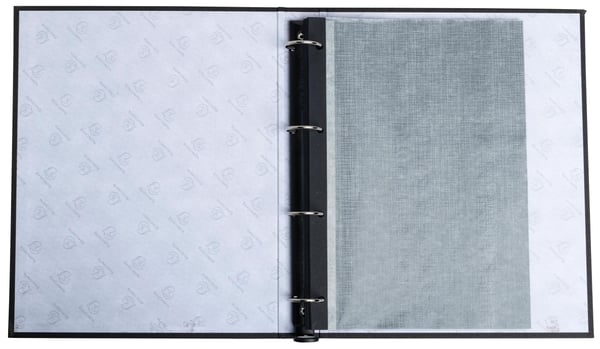 Miniatyrbillede 6 af 9: Exacompta 17601E fotoalbum og arkbeskyttelse Sort Ring binding