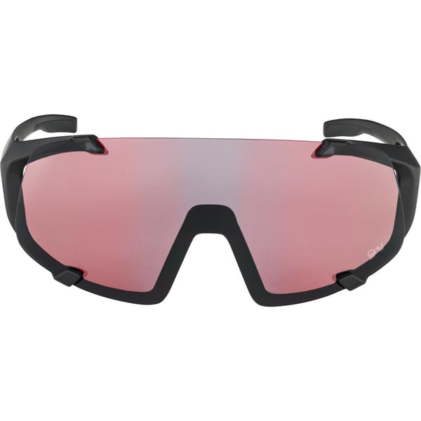 Alpina Sports HAWKEYE QV Multisport briller Unisex Semi uden kant Sort