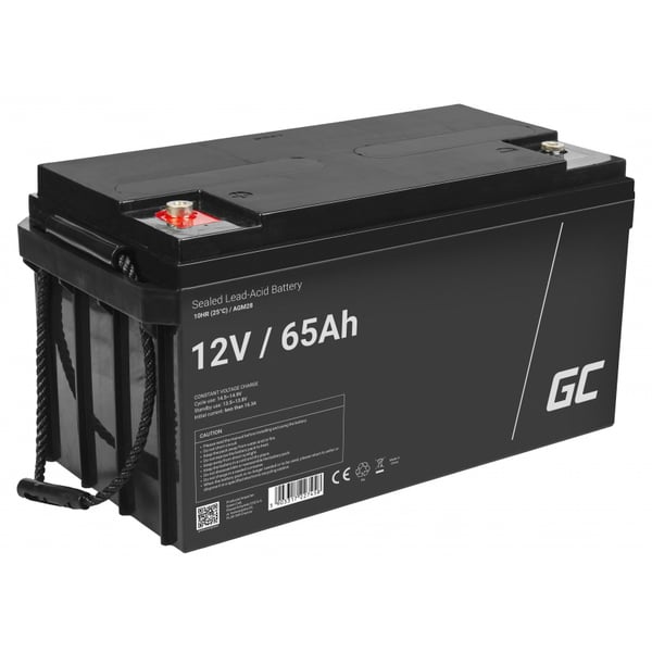Miniatyrbillede 1 af 5: Green Cell AGM28 genopladeligt batteri Blybatterier (VRLA) 65000 mAh 12 V