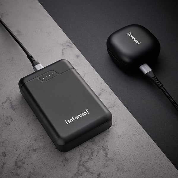 Intenso B10000 Lithium polymer (LiPo) 10000 mAh Sort