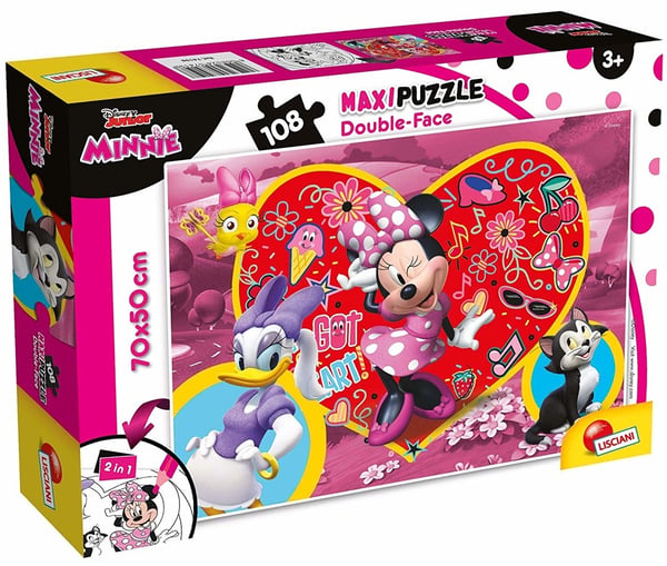 Lisciani Puzzle Df Supermaxi 108 Minnie