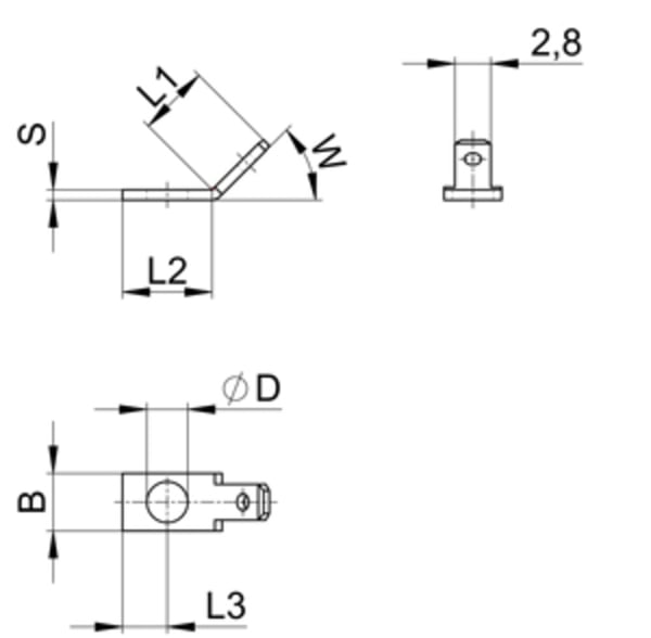 Miniatyrbillede 2 af 2: Vogt 3777.67 elektrisk stikforbindelse
