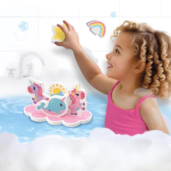 SES Creative Tiny Talents 13253 spil, legetøj & mærkat til badet Badedyr Flerfarvet