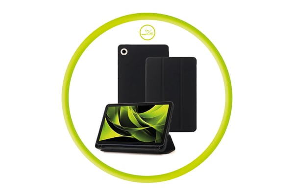 Mobile Origin Easy Tablet Full Case, svart - Samsung Galaxy Tab A9