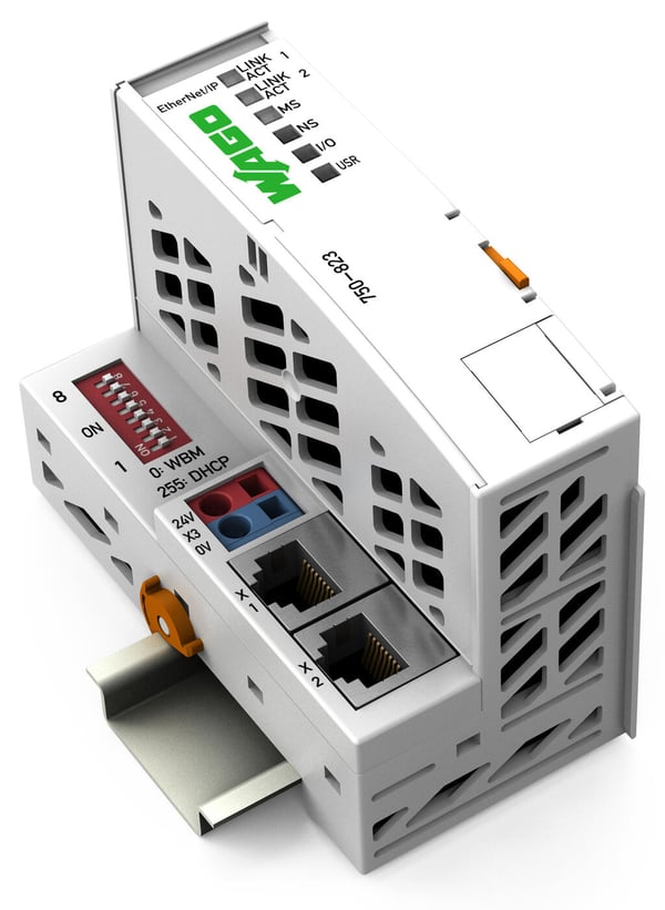 Miniatyrbillede 1 af 3: Wago 750-823 programmerbar logic controller (PLC) modul
