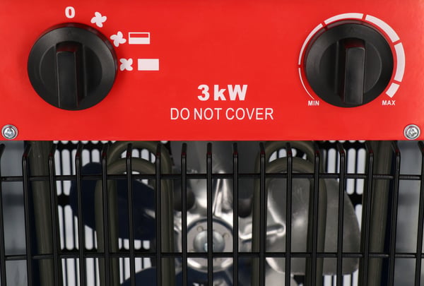 Blaupunkt EH9010 inomhus Svart, Blå, Röd 3000 W Elektrisk värmefläkt