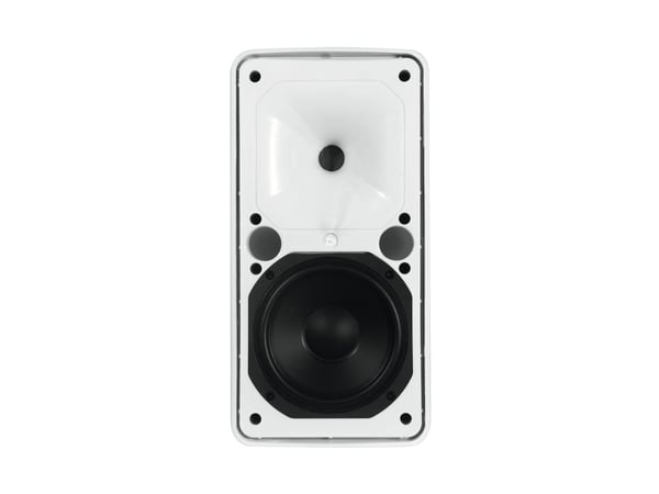 Omnitronic 11036957 högtalare 2-vägs Vit Kabel 160 W