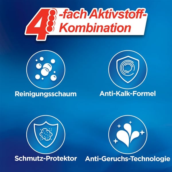 WC Frisch Kraft Aktiv Toalettblock Citron Solid Rengöringsmedel