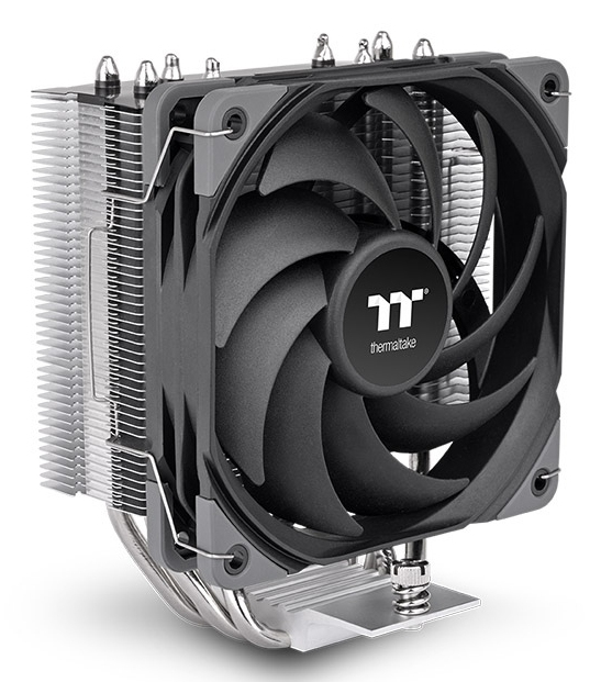 Miniatyrbild 1 av 6: Thermaltake UX400 Processor Luftkylare 12 cm Svart, Silver 1 styck