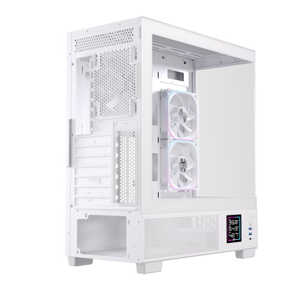Einarex EXCS-PR-51DR-W computeretui Midi Tower Hvid