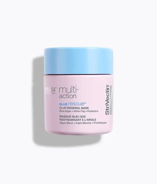 Miniatyrbild 1 av 5: StriVectin Multi-Action Blue Rescue Clay Renewal Mask Kvinna 90 g Gräddvit