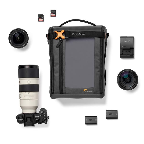Pikkukuva 17 / 25: Lowepro GearUp Creator Box XL II Kompakti kotelo Musta, Harmaa