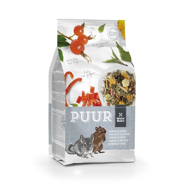 Witte Molen 1815 / 654815 pieneläinruoka Välipala 500 g Chinchilla, Degu
