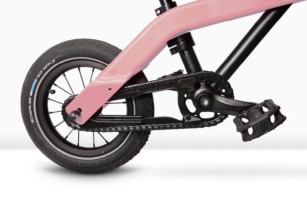 Miniatyrbillede 11 af 15: Vici 3-in-1 Løbecykel Aluminium Rose