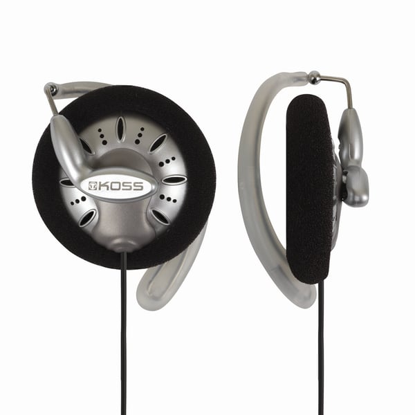 Koss KSC75 hovedtelefoner/headset Ledningsført Ørekrog Musik Sort, Sølv