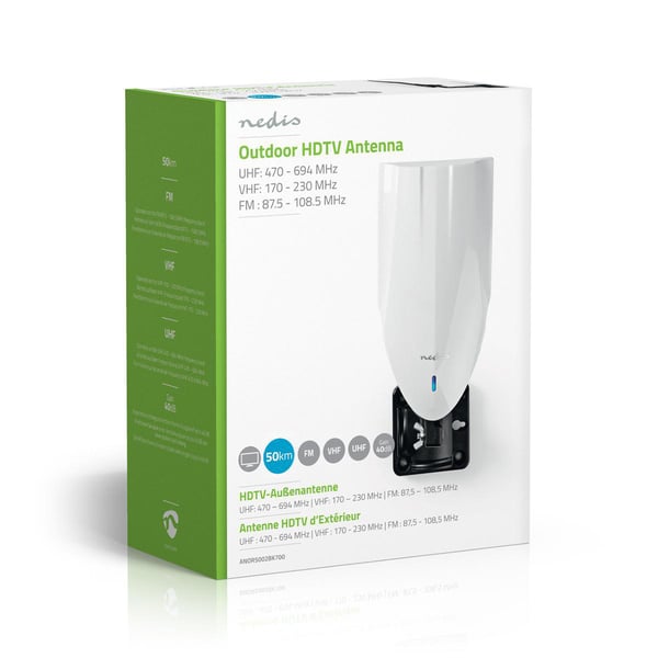 Nedis ANOR5002BK700 televisioantenni Ulkona