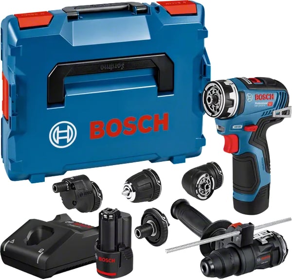 Bosch GSR 12V-35 FC 1750 RPM Svart, Blå