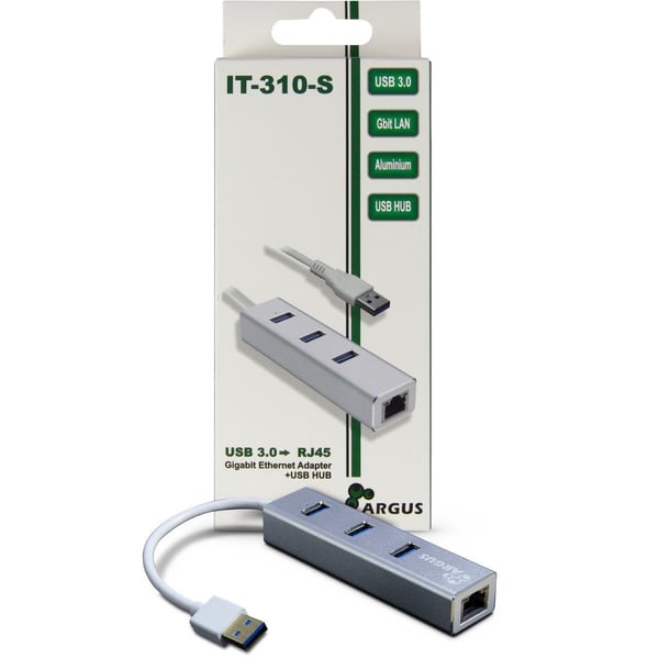 Miniatyrbild 3 av 4: Inter-Tech Argus IT-310-S USB 3.2 Gen 1 (3.1 Gen 1) Type-A Grå
