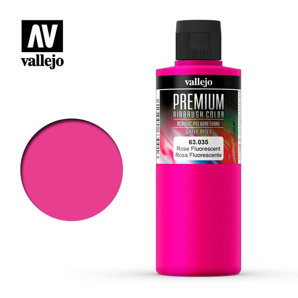 Miniatyrbillede 2 af 2: Vallejo 63.035 akrylmaling 200 ml Lyserød Flaske