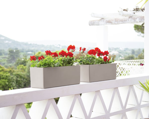 Miniatyrbild 5 av 5: Artevasi Rimini Plant Box Sws Vit 8 styck