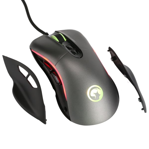 Marvo G950 mus Spil Højre hånd USB Type-A Optisk 4000 dpi