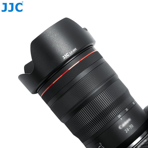 JJC LH-88E modlysblænder Rund Sort