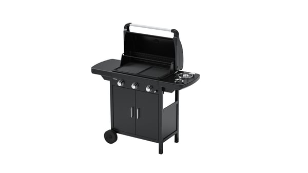 Miniatyrbillede 2 af 3: Campingaz 1 Series Compact Compact 3 LS Grill Kurv Gas Sort 9600 W