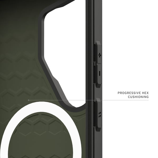 Urban Armor Gear Civilian LT mobiltelefon etui 17,5 cm (6.9") Cover Grøn, Oliven