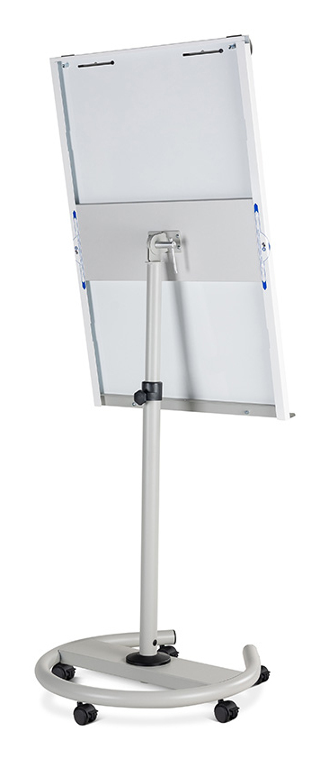 Rocada RD 618 flipover-stativ Fritstående 680 x 1040 mm Stål Lys grå, Hvid