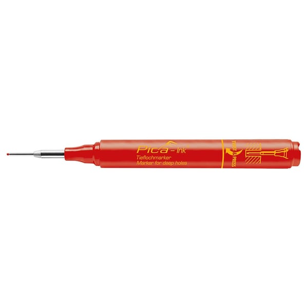 Pica-Marker Pica-Ink tussi 10 kpl Fibre tip Punainen