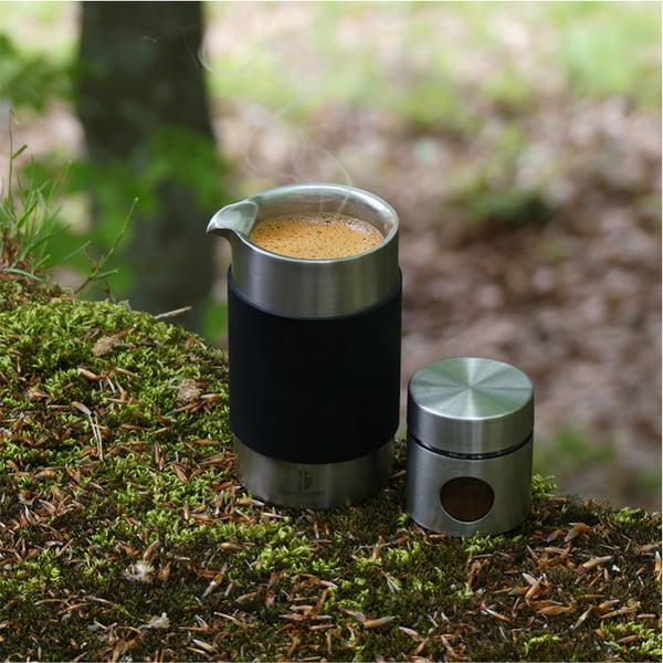Pikkukuva 2 / 5: Handpresso Travel Press Musta, Hopea
